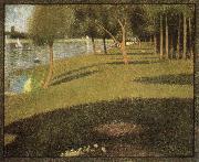 Georges Seurat The Grand Jatte of Landscape oil on canvas